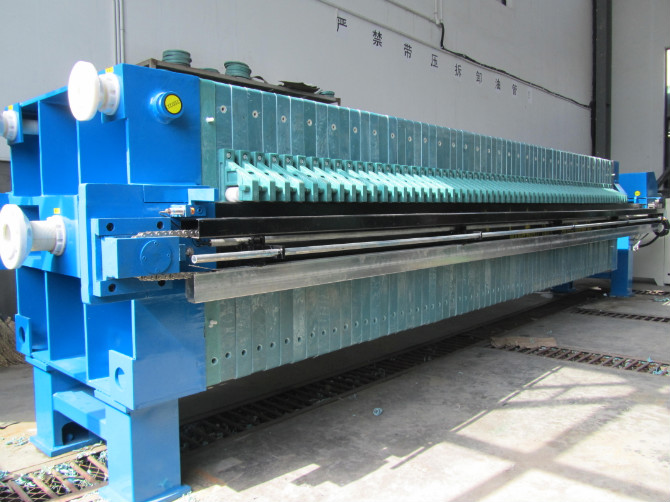 Chamber Membrane Filter Press Used For Ceramic Clay