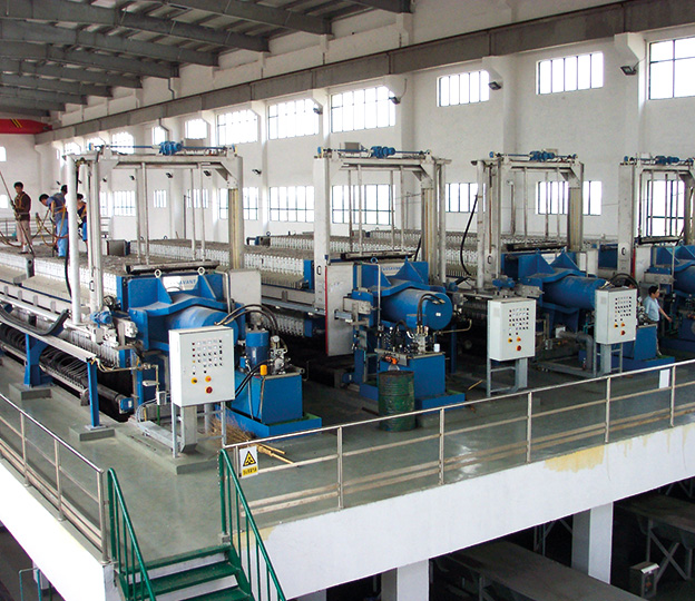 Auto Hydraulic Chamber Membrane Filter Press for Chemical
