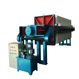 Food Beverage Stainless Steel Filter Press Hydraulic