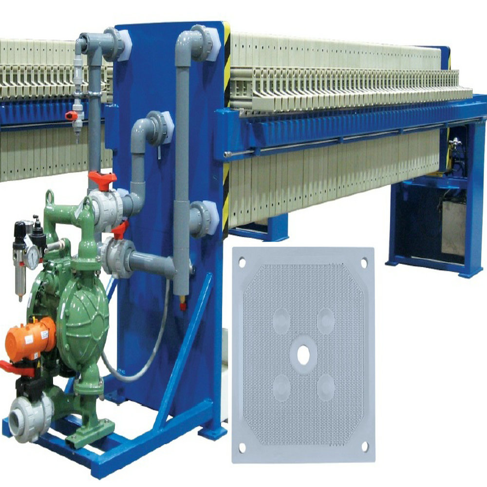 PLC Control System Chamber Membrane Filter Press