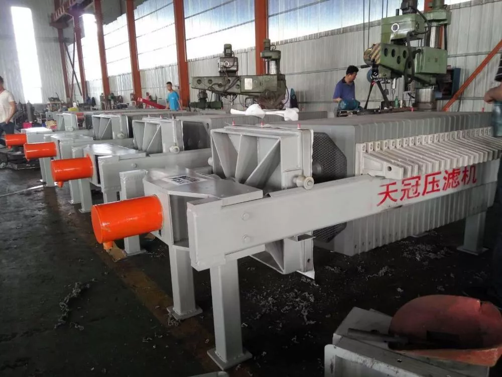 Automatic Chamber Membrane Filter Press For Coal Washing