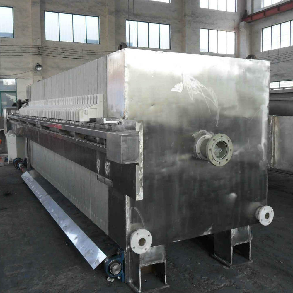 Chlorinated Mashed Mud Stainless Steel Chamber Filter Press