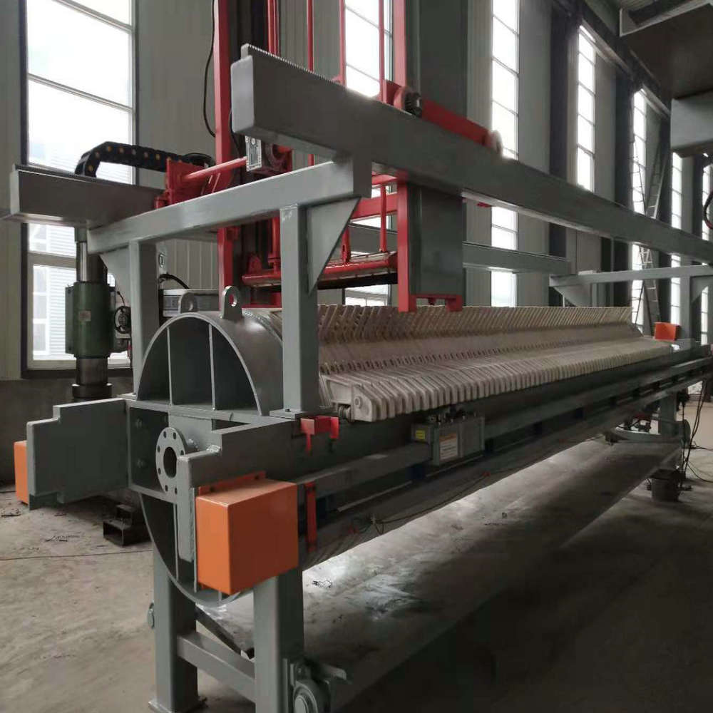 1000 Chamber Membrane Filter Press With Auto Washing