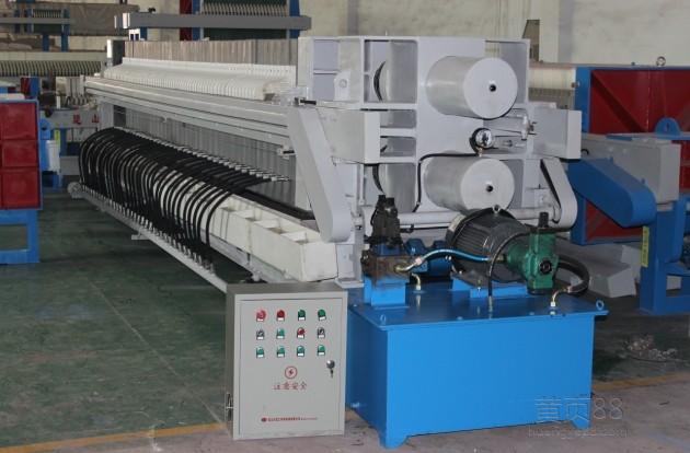 Automatic Recycling Paper Industry Plate Frame Filter Press