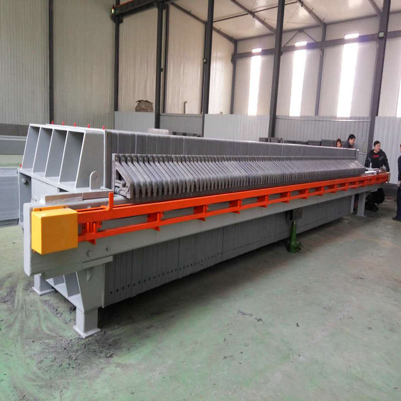Hydraulic Driven Sugar Syrup Stainless Steel Filter Press