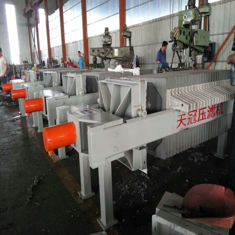 Big Capacity Cast Iron Filter Press For Metallurgy