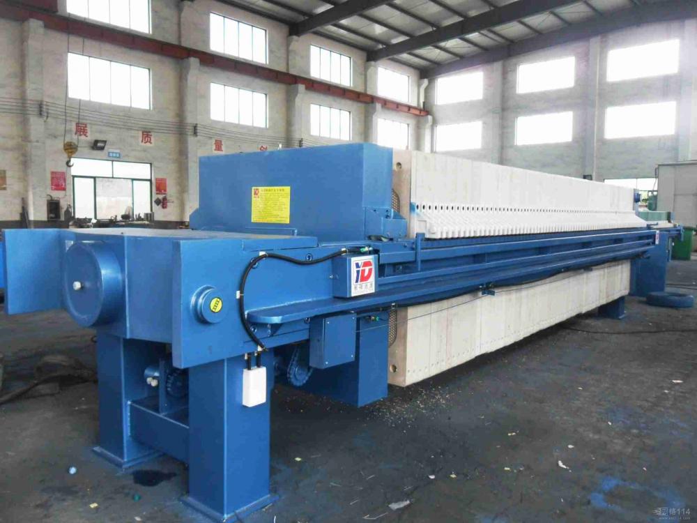 Industrial Hydraulic Membrane Sewage Treatment Filter Press