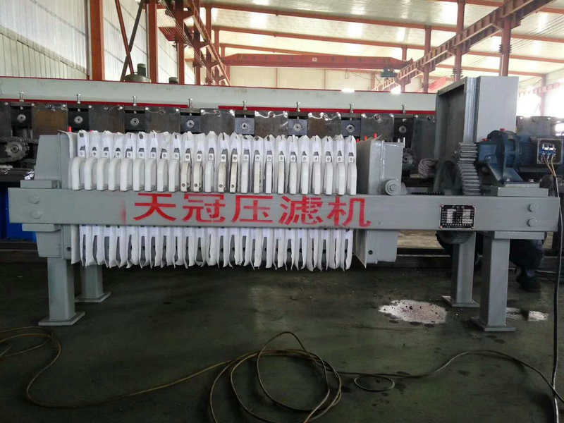 Automatic Pottery Clay Plate Frame Filter Press Industrial