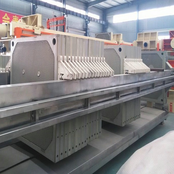 Paper Industry Cast Iron Filter Press Automatic Wash