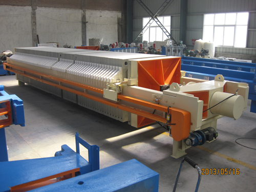 Automatic Washing Metallurgy Chamber Membrane Filter Press