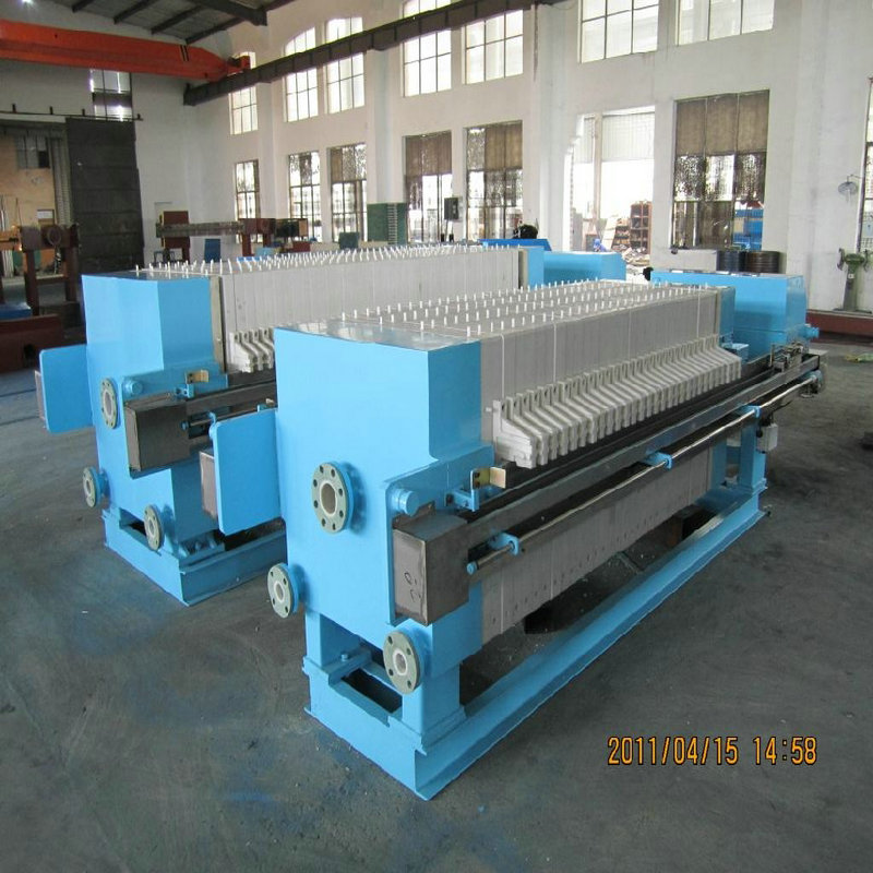 Honey Fltration Chamber Filter Press in Food Plant