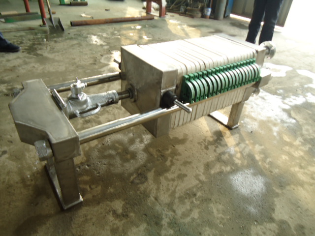 Low Price Manual Chemical Cast Iron Filter Press