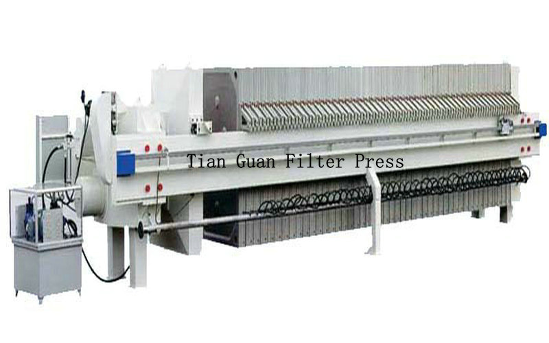 Hydraulic Driven Food Beverage Chamber Filter Press