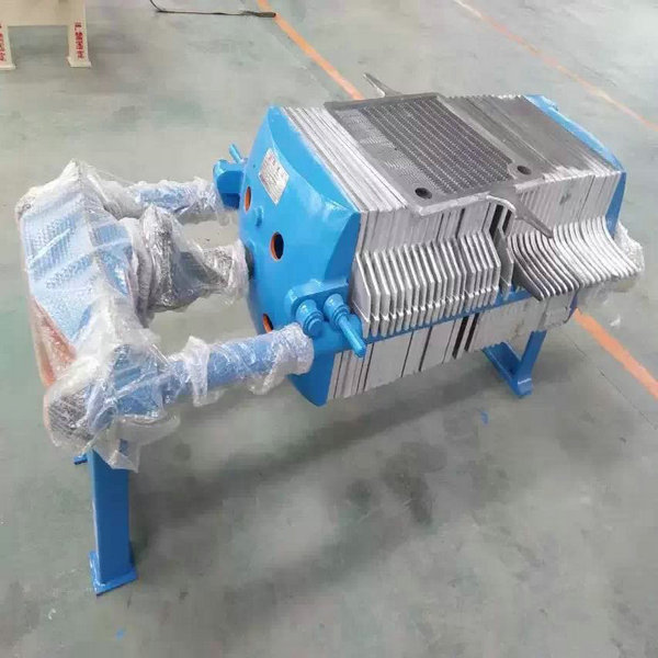 Hydraulic Plate Filter Press In Beverage Plant